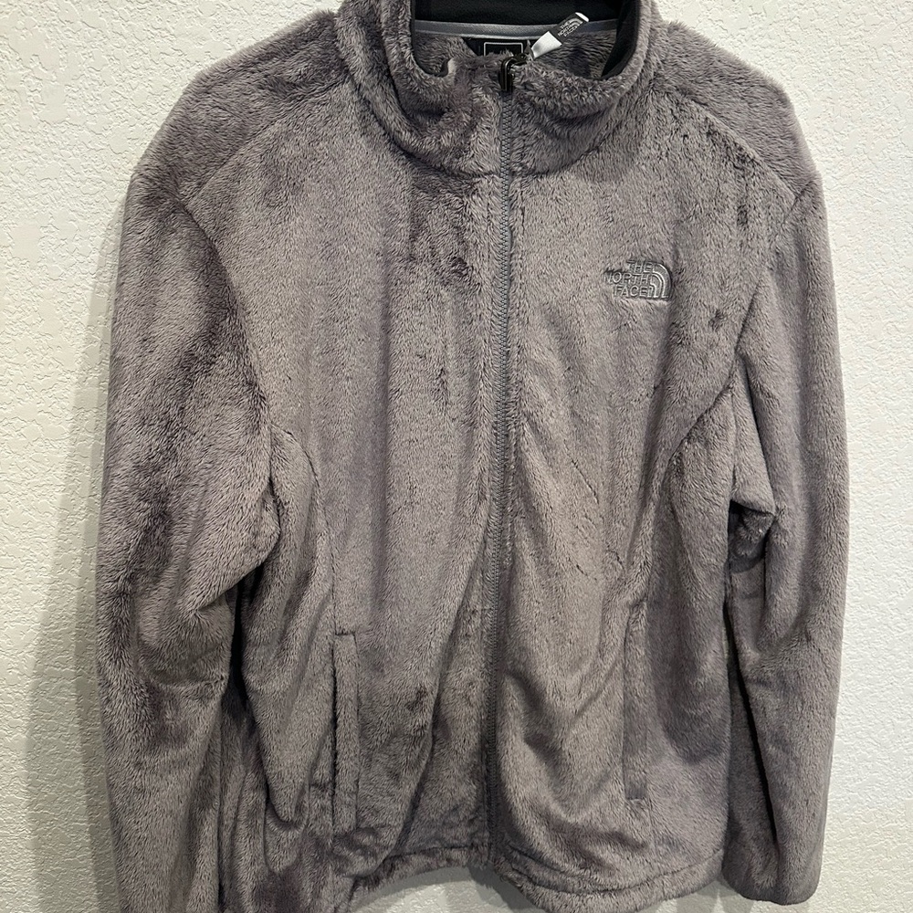 Northface Osito jacket gray size xl